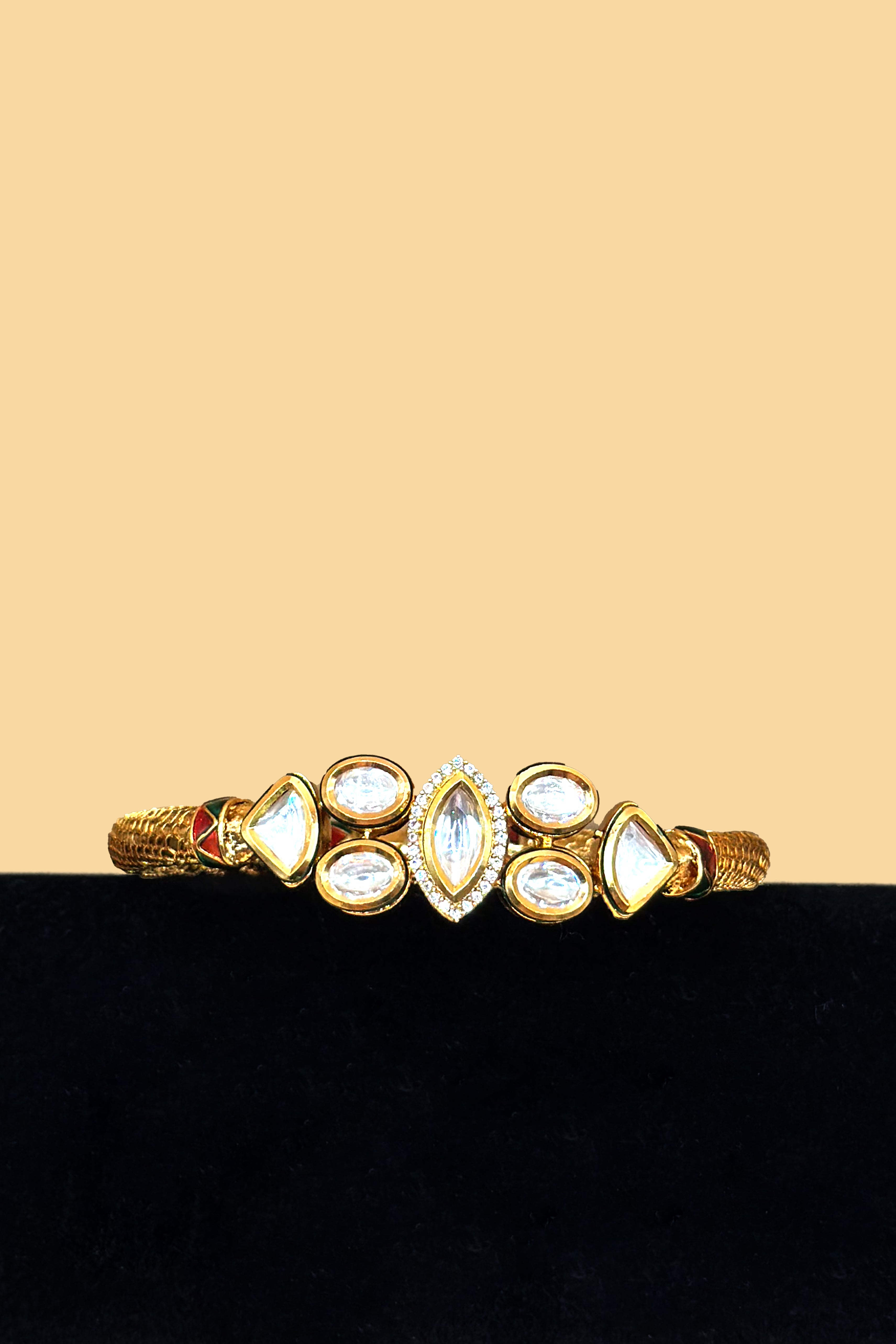 Kundan Stone Kada Bracelet