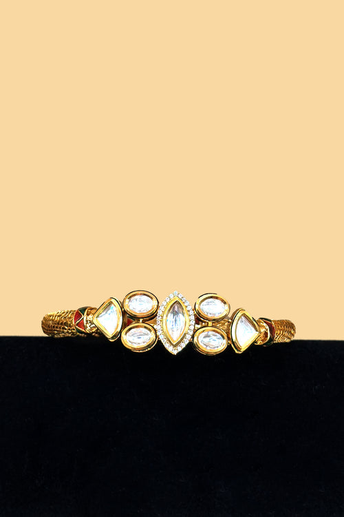 Kundan Stone Kada Bracelet