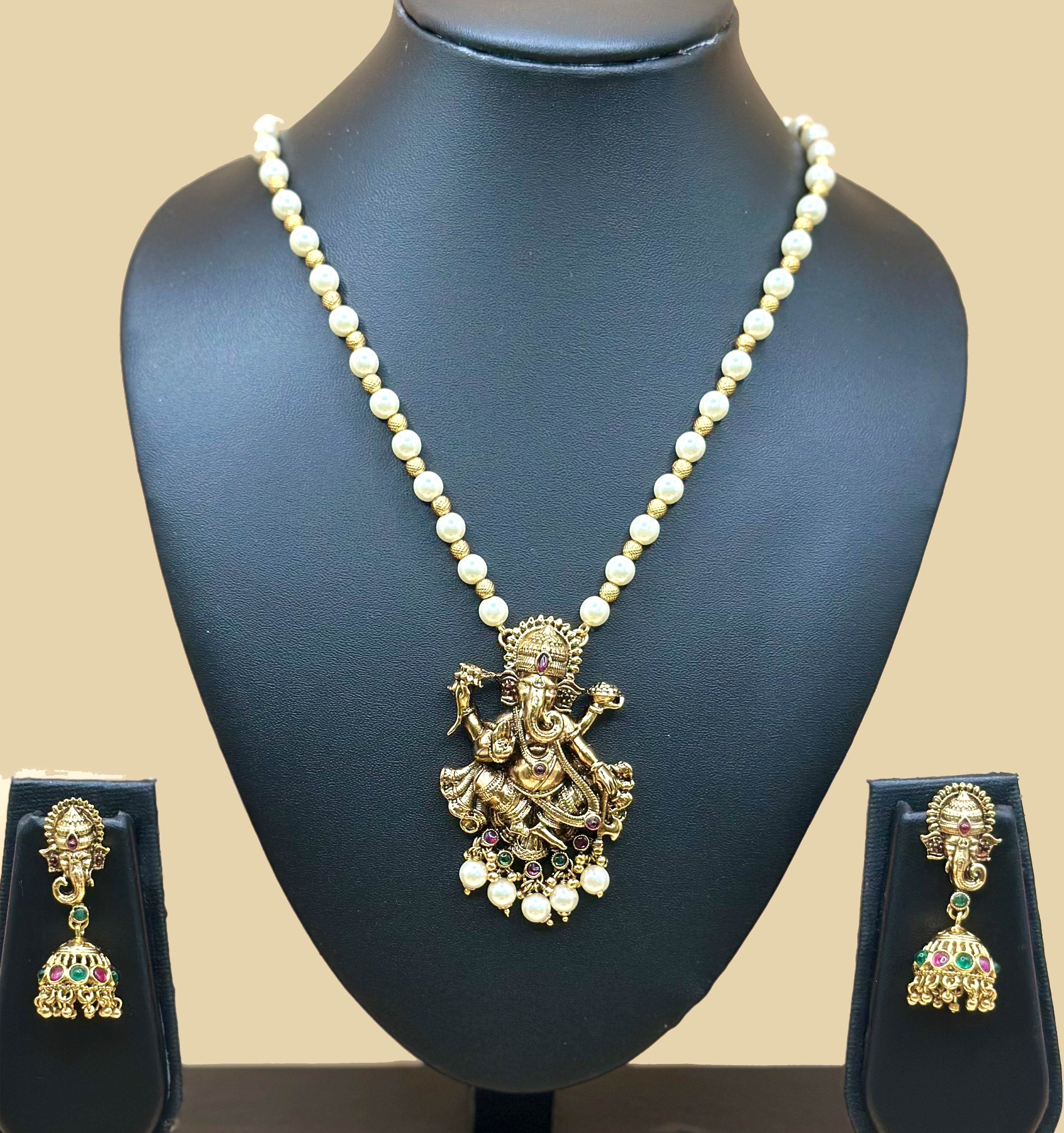 Antique Ganesha Jewellery Necklace
