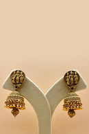 Antique Gold Coin Ram Darbar Temple Necklace