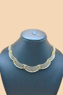 Radiant Fan-Curve AD Necklace Set