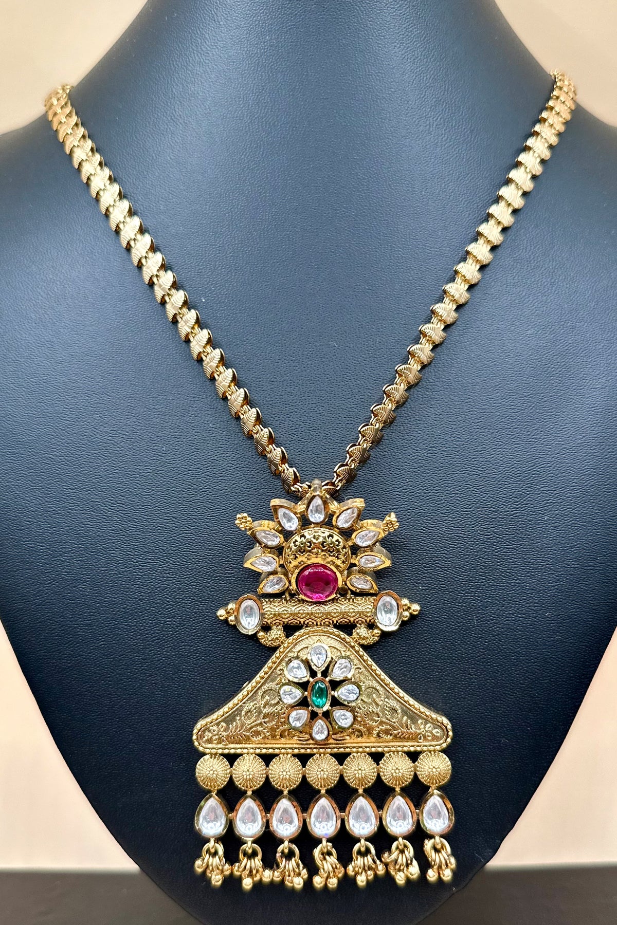 Traditional Antique Gold Necklace