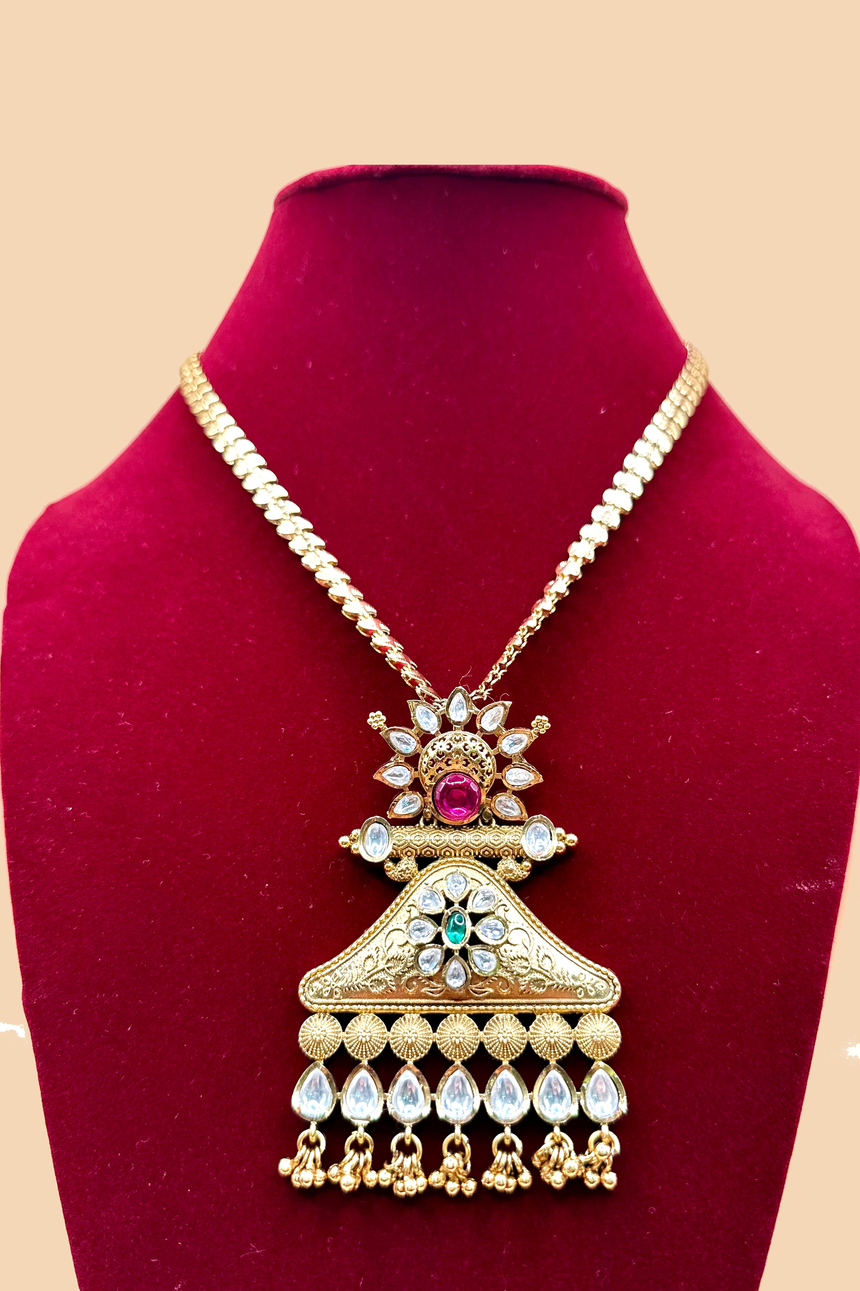 Traditional Antique Gold Necklace