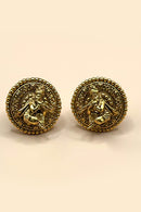 Krishna Coin Pendant Set