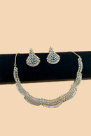 Radiant Fan-Curve AD Necklace Set