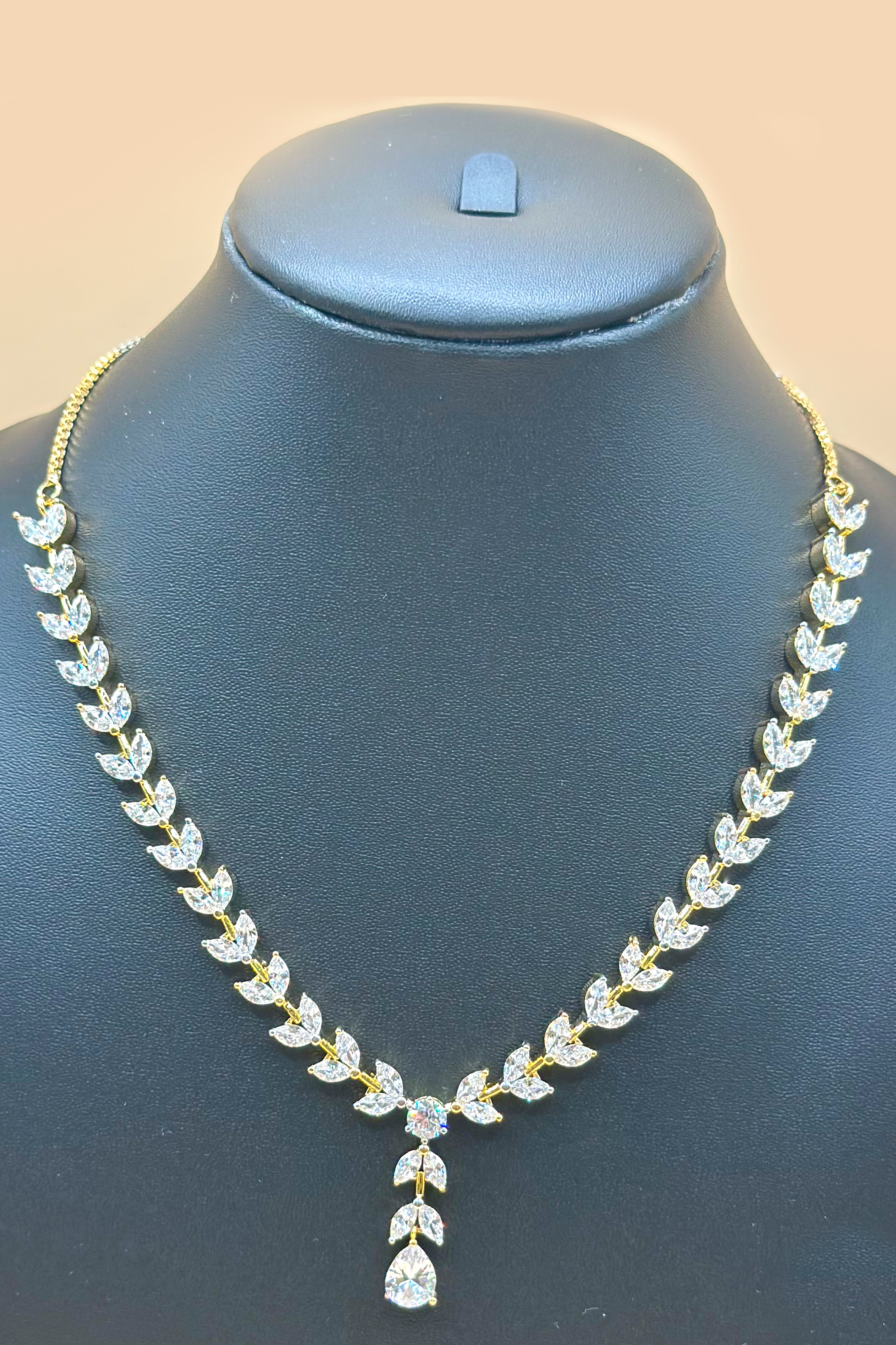 Elegant American Diamond Necklace
