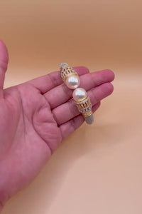 Royal Pearl AD Kada Bracelet